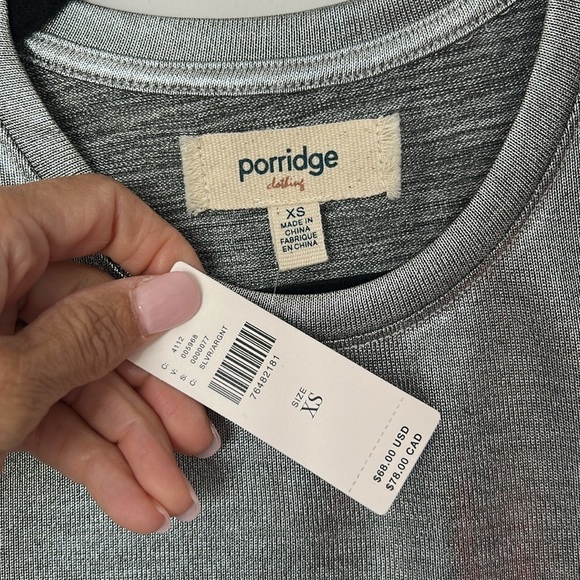 Anthropologie Porridge Shine Glam Tee NWT - Picture 6 of 8